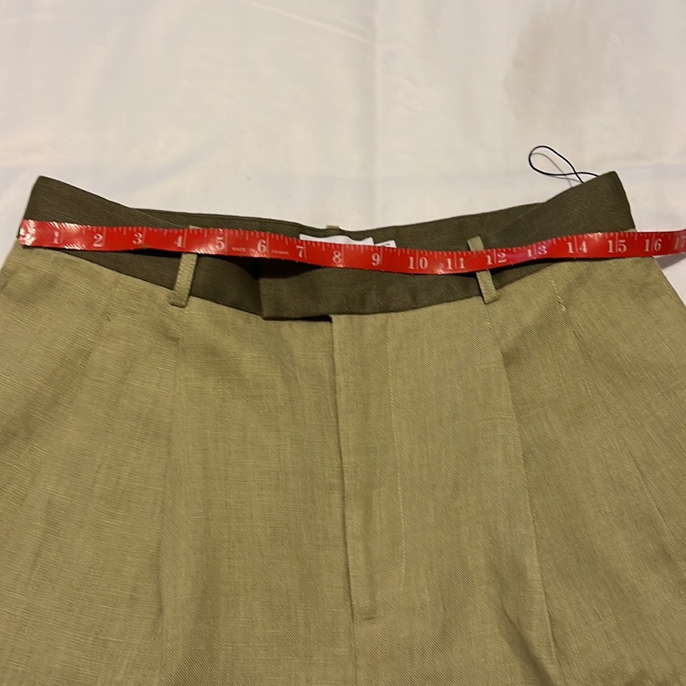 ✨H.P.✨ NWTS F.P. TAILORED LINEN PANTS (10) - Picture 11 of 15